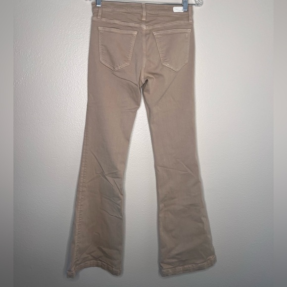 Joie Nouveau Flare Beige stretch jeans 28 #10 - Picture 6 of 9